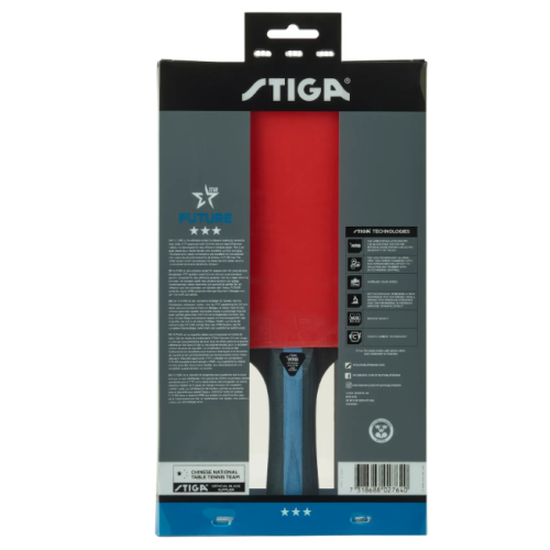 Ракетка для настольного тенниса  Stiga Future 3 Star FL (1213-3318-01) - фото №5